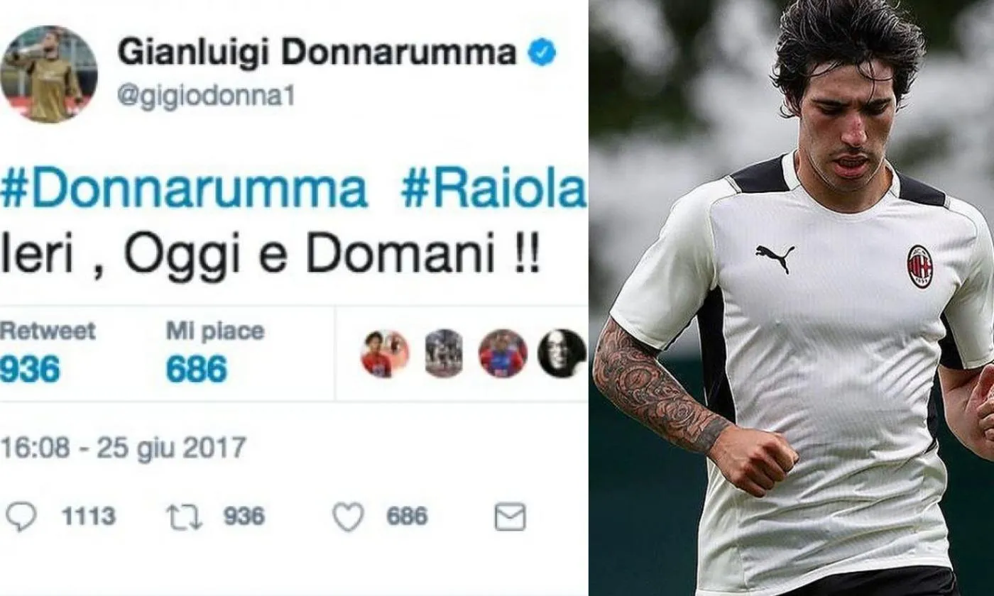 Milan, Tonali contro Donnarumma: che frecciata social