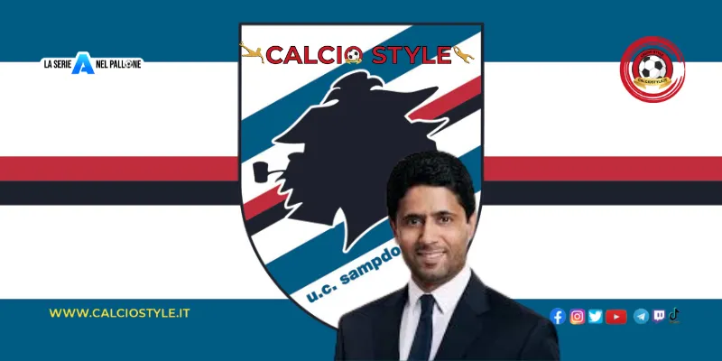 Sampdoria,  Al-Khelaifi vuole il club