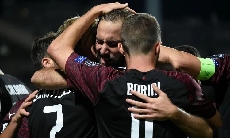Dudelange-Milan: le pagelle e le impressioni