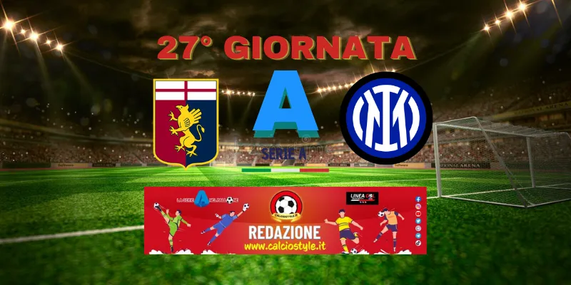 Genoa-Inter: le probabili formazioni e dove vederla