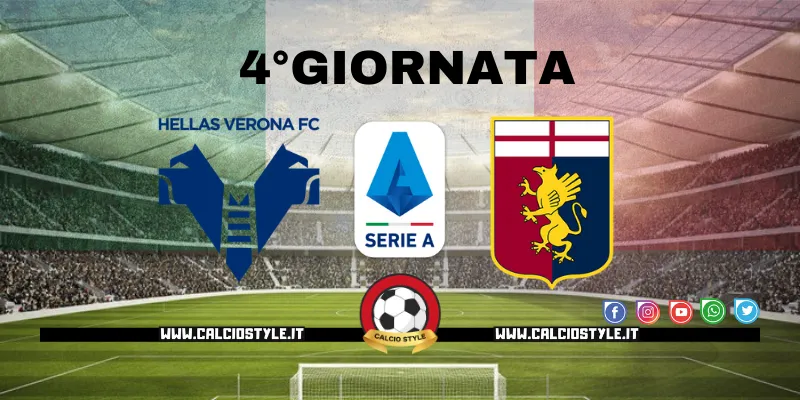 Hellas Verona-Genoa: probabili formazioni e dove vederla