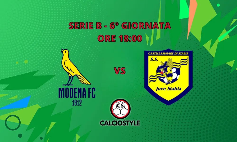 Modena-Juve Stabia, le probabili formazioni e dove vederla