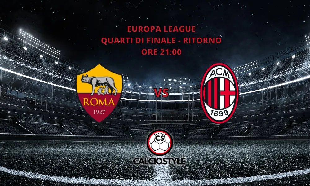 Roma-Milan, probabili formazioni e dove vederla