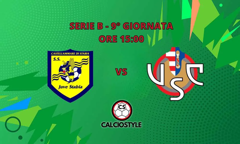 Juve Stabia-Cremonese, probabili formazioni e dove vederla
