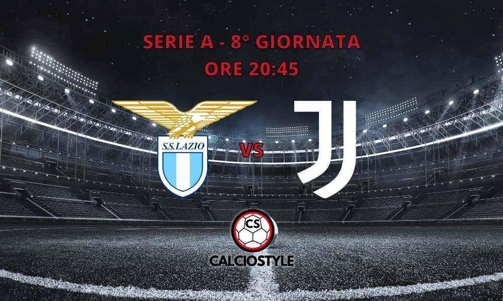 Lazio-Juventus, le formazioni ufficiali