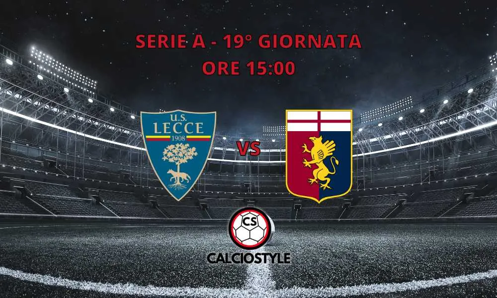 Lecce-Genoa, le formazioni ufficiali: la decisione su Rebic