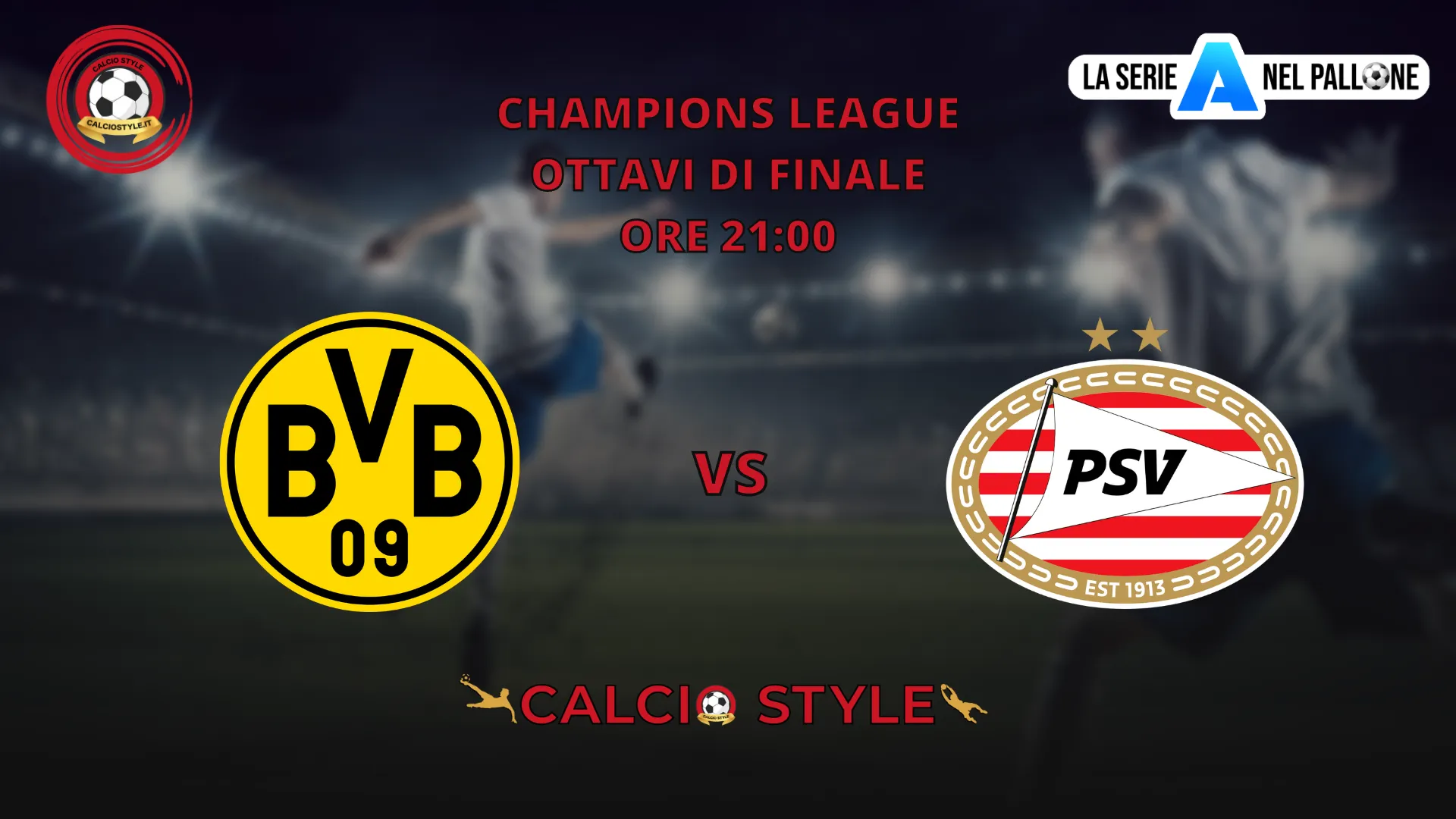 Borussia Dortmund-PSV: probabili formazioni e dove vederla