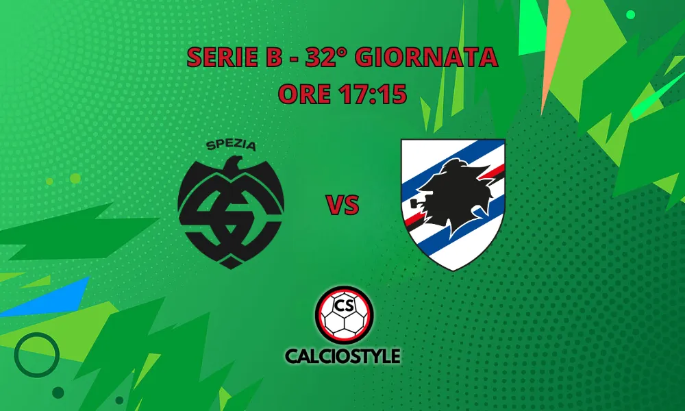 Spezia-Sampdoria: probabili formazioni e dove vederla