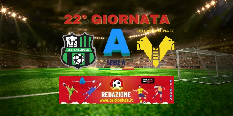 Sassuolo-Hellas Verona: probabili formazioni e dove vederla