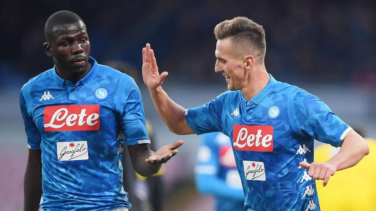 Napoli, De Laurentiis: 'Koulibaly e Milik sono sul mercato"
