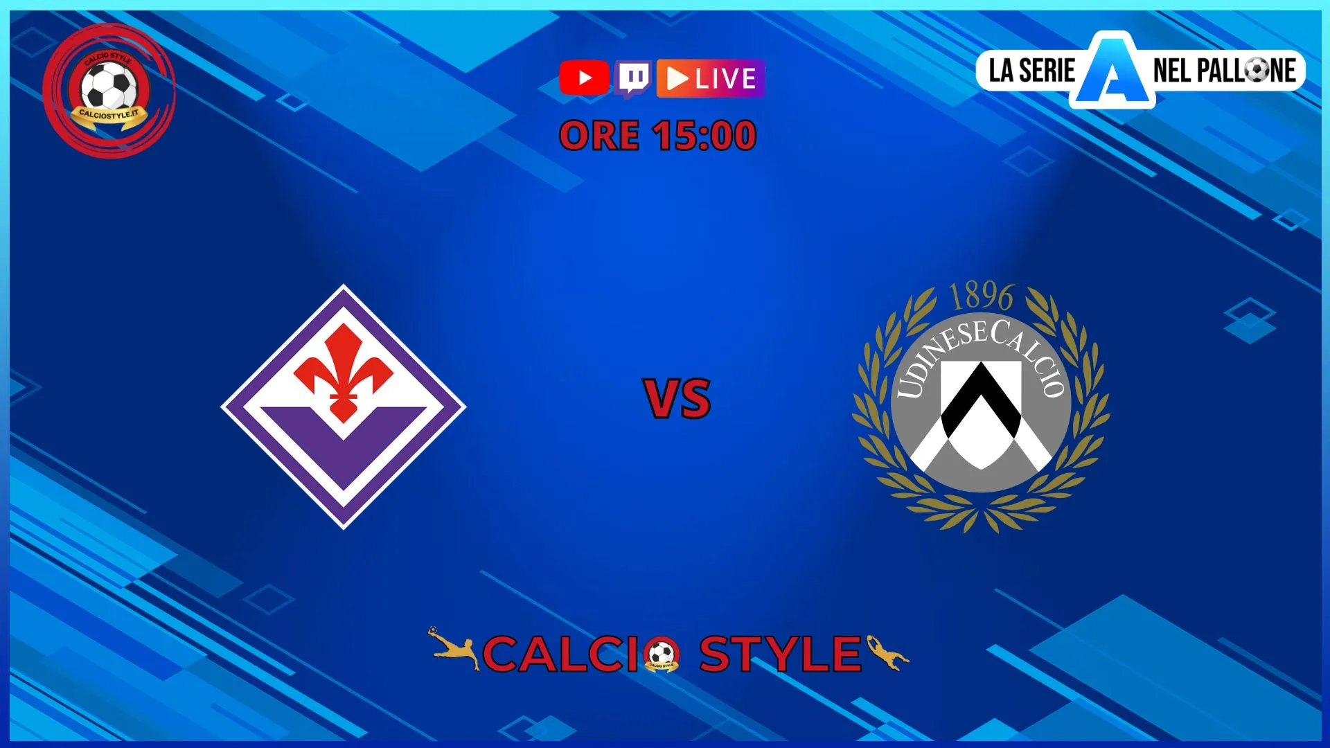 Fiorentina - Udinese, le formazioni ufficiali