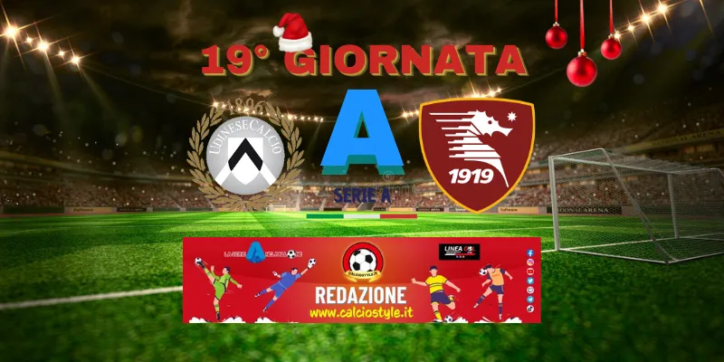 Udinese-Salernitana: probabili formazioni e dove vederla