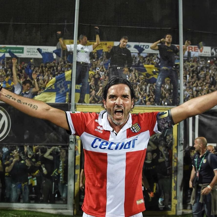 Lucarelli l'ultima bandiera: simbolo del Parma