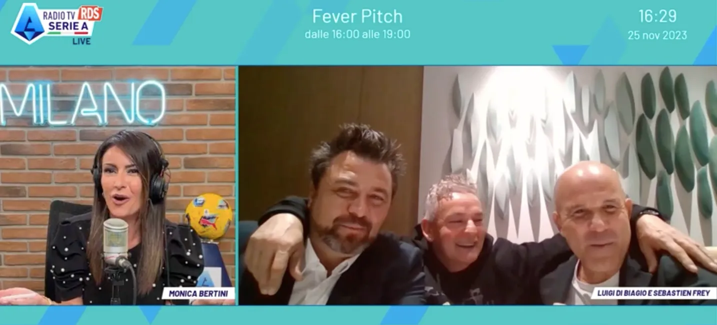 Baggio Frey Di Biagio in collegamento