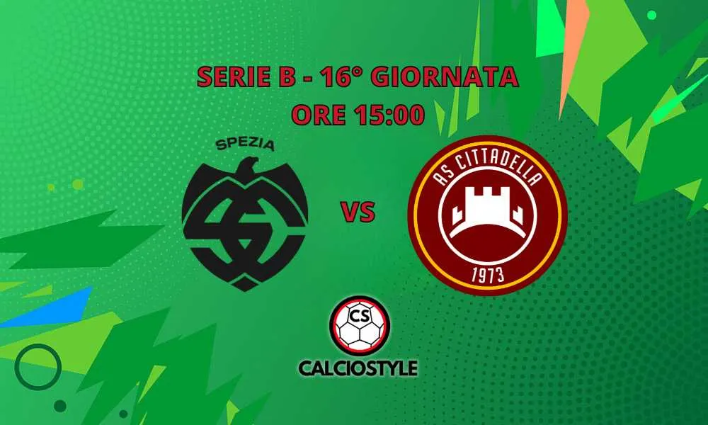 Spezia-Cittadella, probabili formazioni e dove vederla