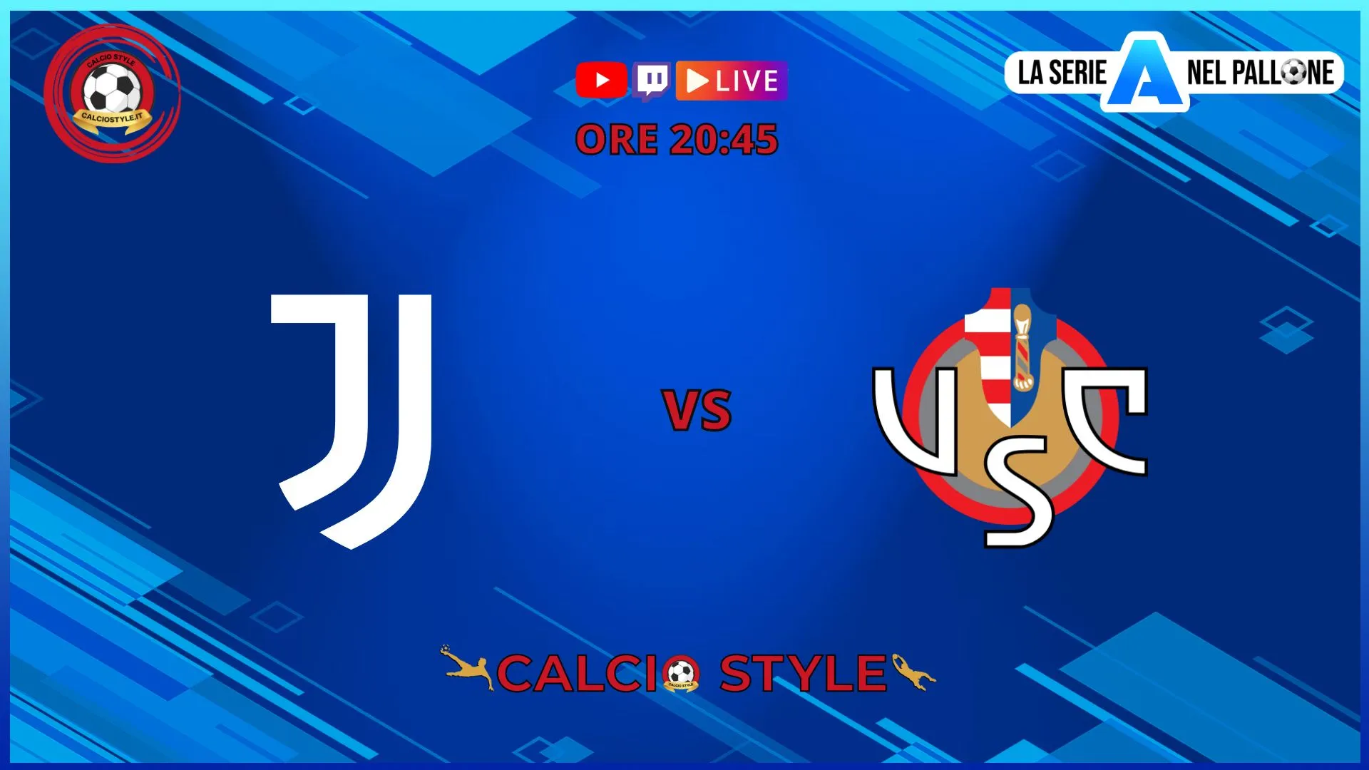 Juventus vs Cremonese: Allegri iperoffensivo