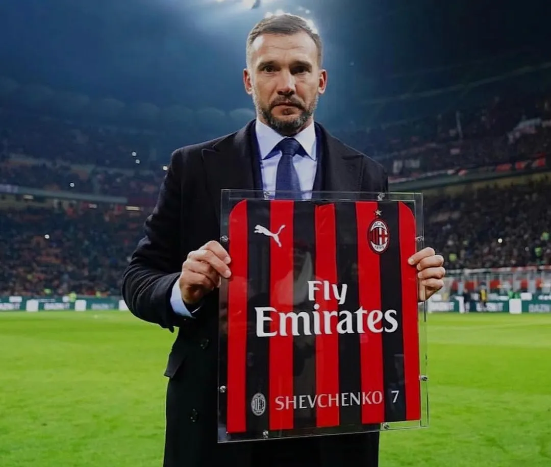 Milan, anniversario d'oro per Andriy Shevchenko