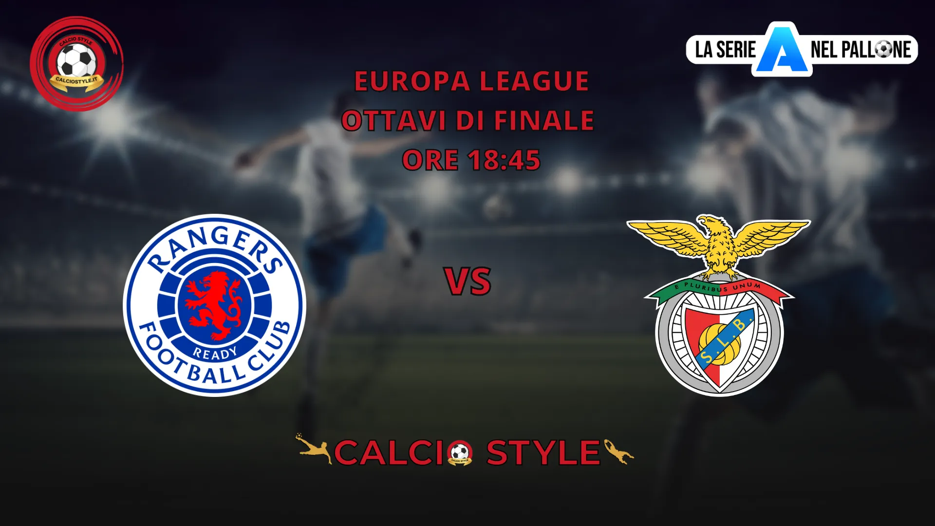 Rangers-Benfica: probabili formazioni e dove vederla