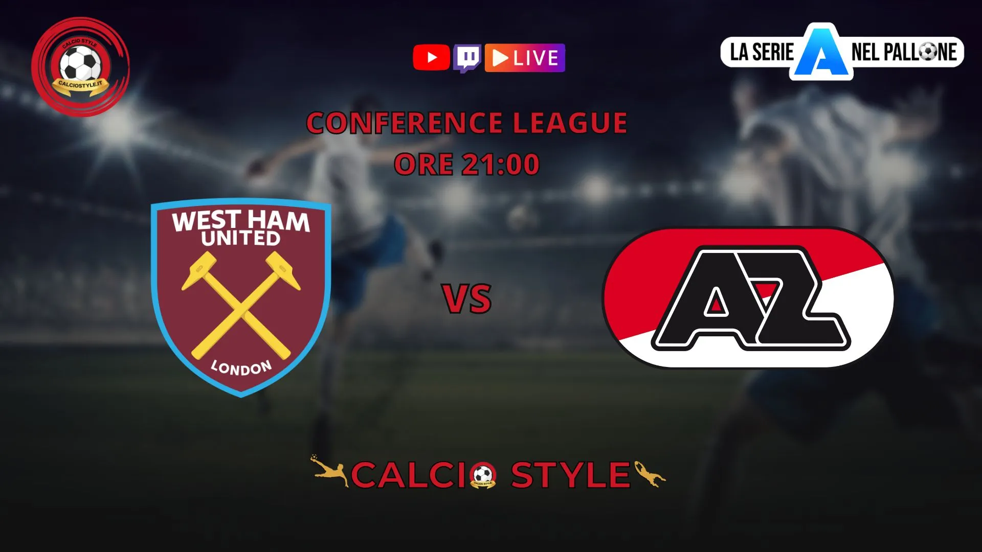 West Ham vs Az Alkmaar: le scelte ufficiali