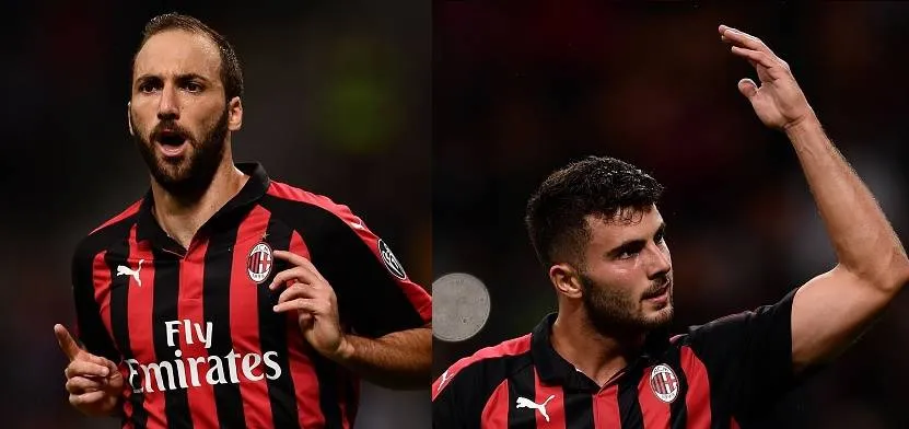 Milan: Funziona la coppia Higuain-Cutrone
