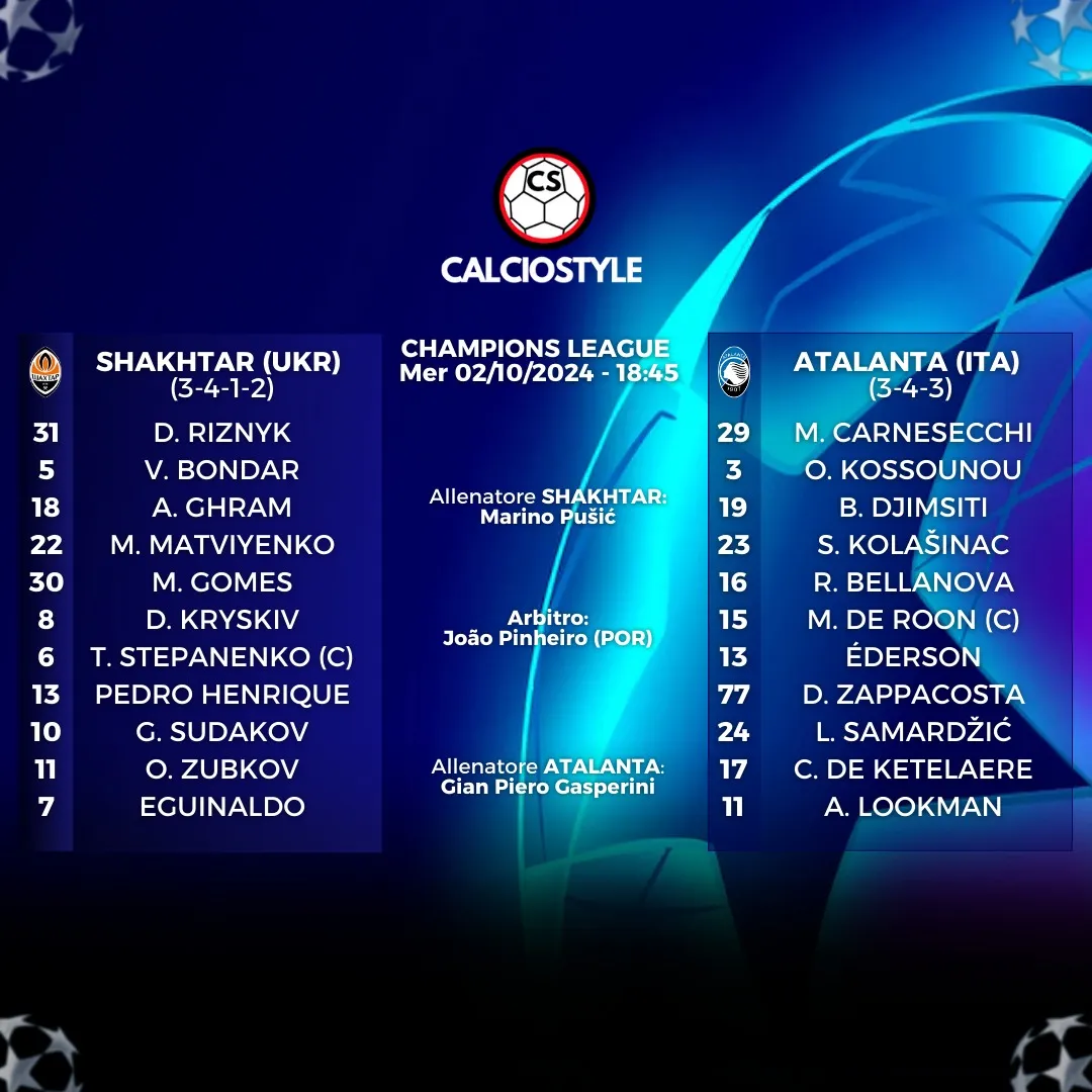 Shakthar Donetsk-Atalanta