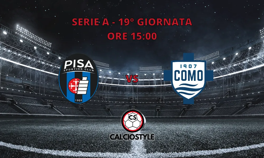Pisa-Como 0-3, un super Douvikas e Perrone calano il tris