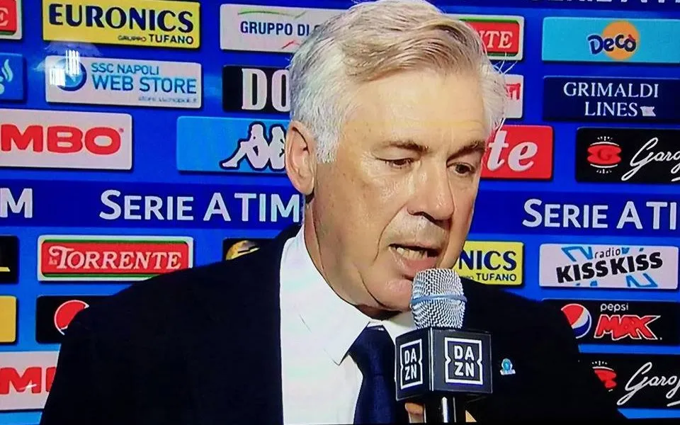 Ancelotti: intervista a DAZN