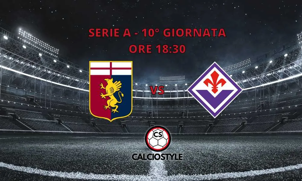 Genoa-Fiorentina 0-1. Goal e Highlights