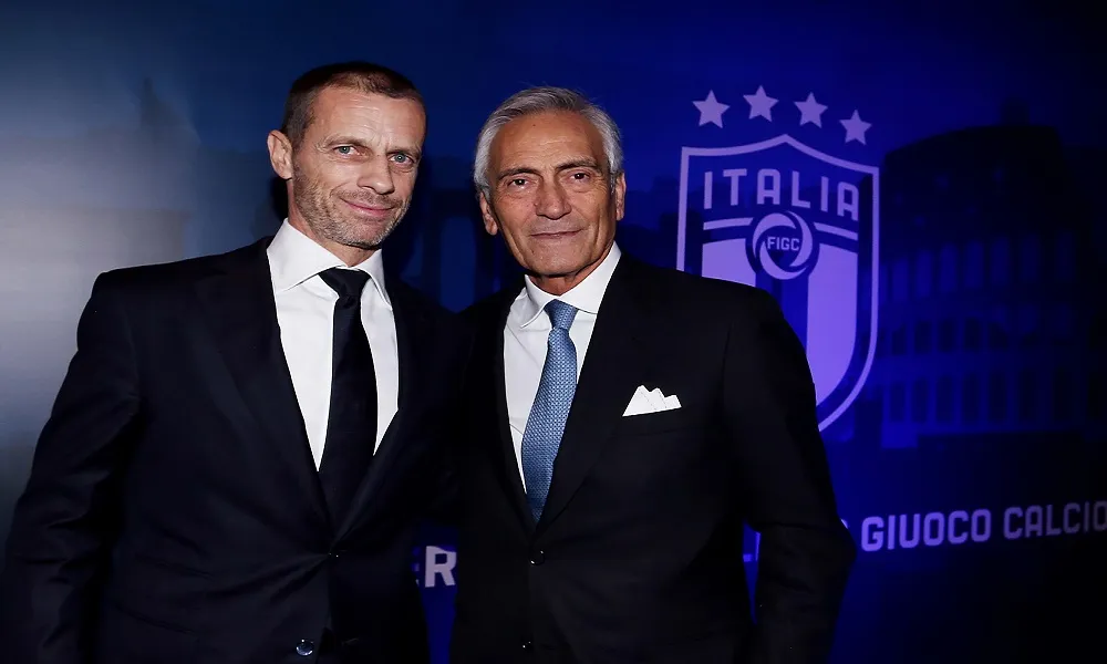 Patteggiamento Juve, Ceferin incontra Gravina