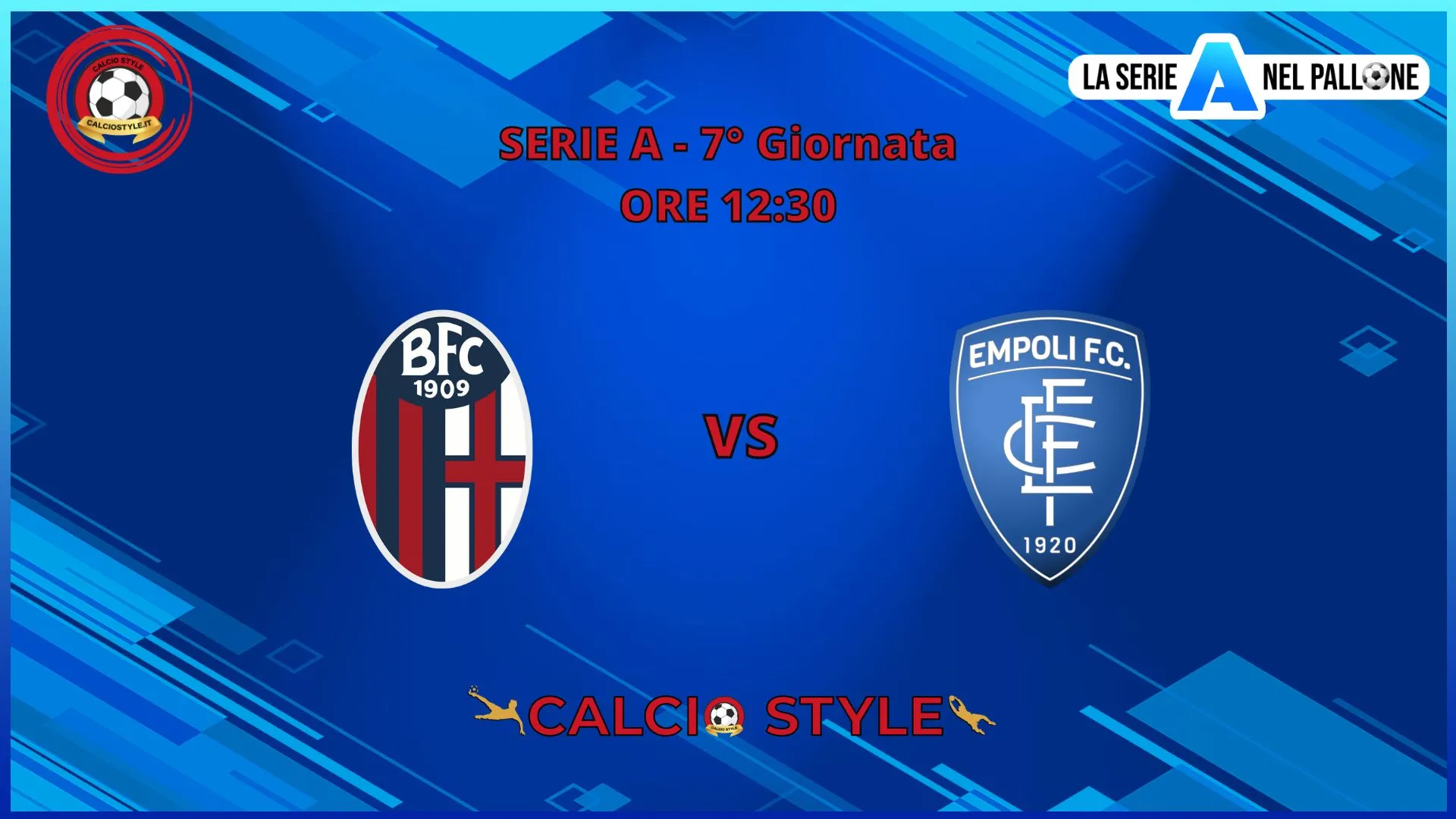 Bologna-Empoli, le formazioni ufficiali
