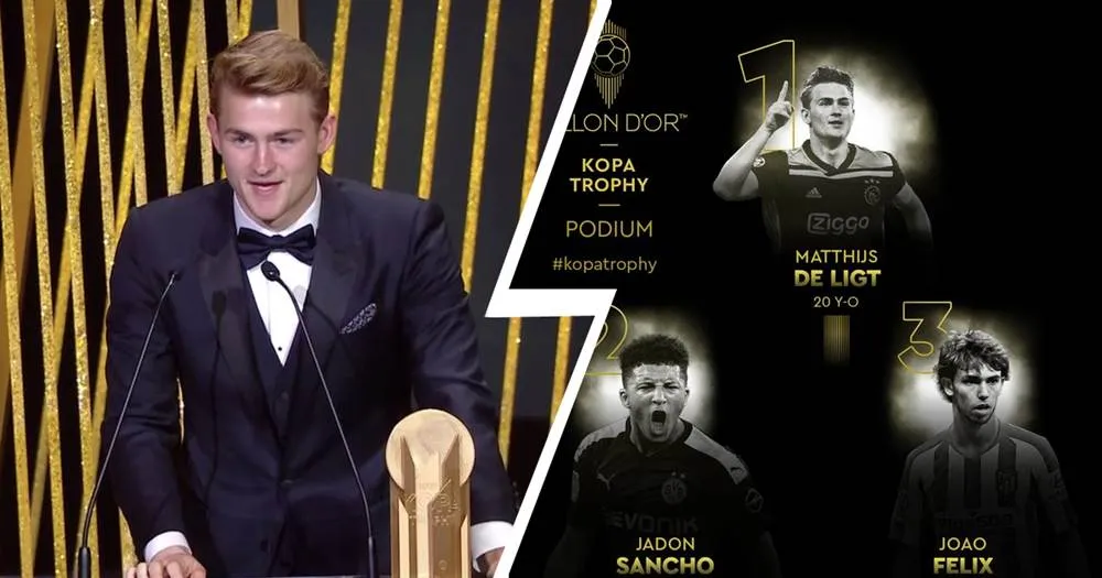 Juventus, De Ligt vince il Trofeo Kopa