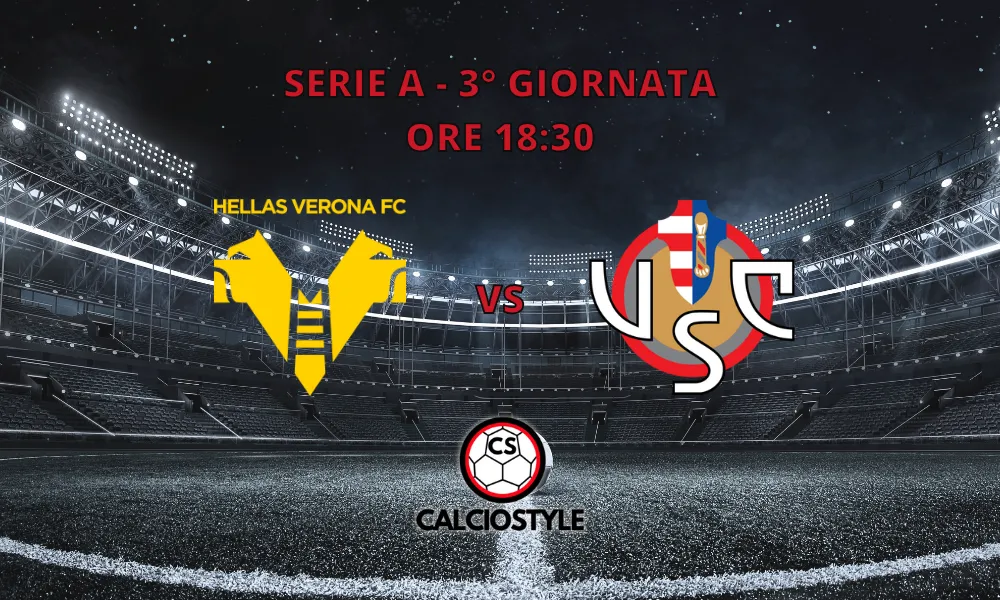 Hellas Verona-Cremonese, formazioni ufficiali: Zanetti lancia Orban, Nicola conferma gli stessi 11