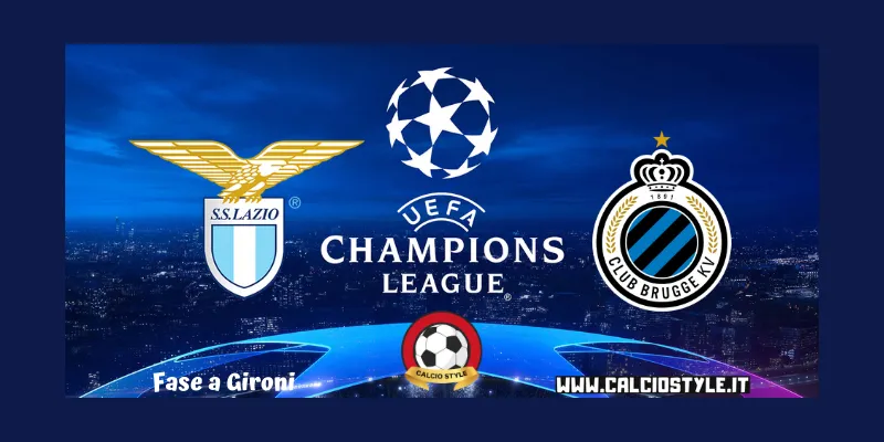 Lazio-Bruges: probabili formazioni e dove vederla