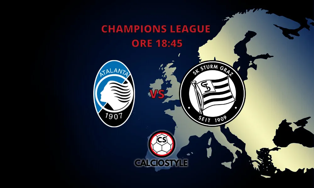 Atalanta-Sturm Graz, probabili formazioni e dove vederla