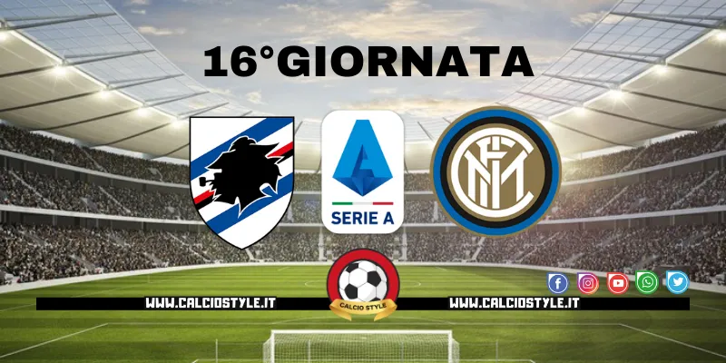 Sampdoria-Inter: probabili formazioni e dove vederla