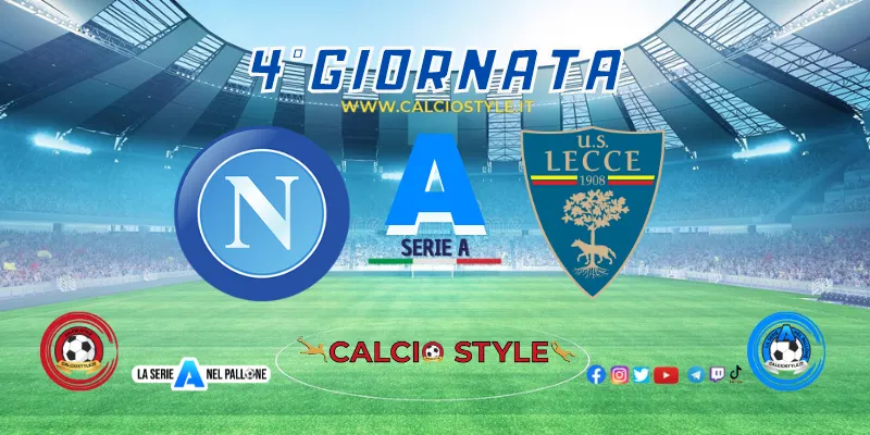 Napoli-Lecce: probabili formazioni e dove vederla