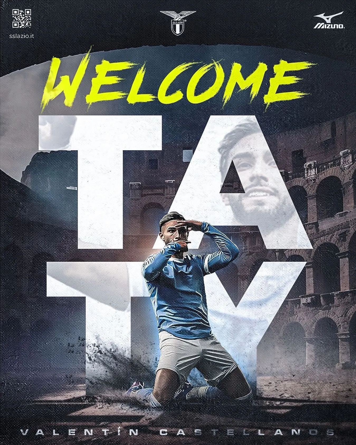 Ufficiale Lazio: l'attaccante ha firmato, il comunicato