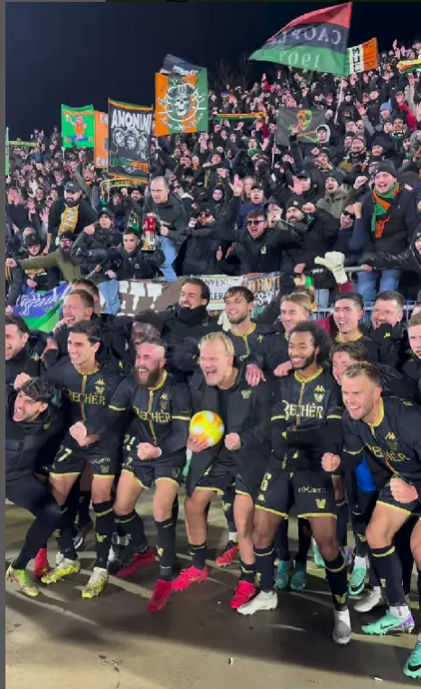 Serie B, Pohjanpalo emozionato dopo la partita di Palermo
