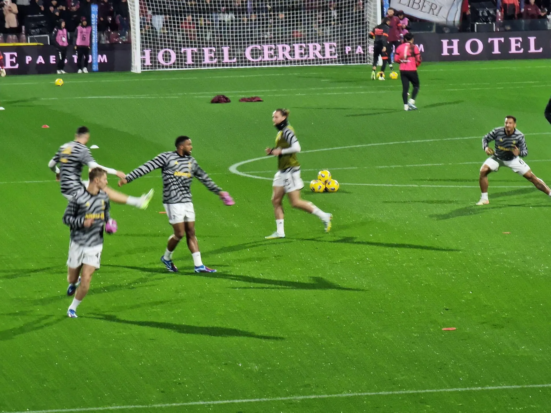 Salernitana-Juventus: inibito Laurino