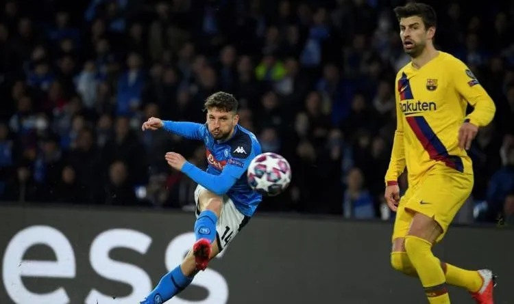 Napoli Barcellona 1-1: Griezmann risponde a Mertens