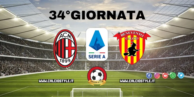 Milan-Benevento: le probabili formazioni e dove vederla