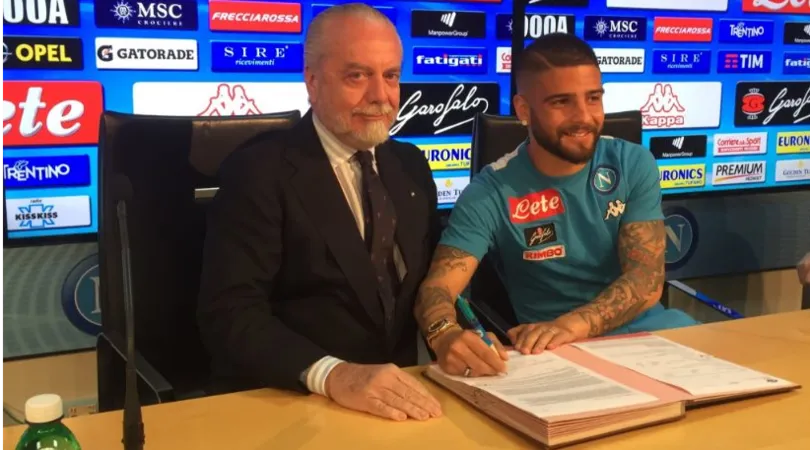 Rinnovo Insigne: ecco l'offerta di De Laurentis