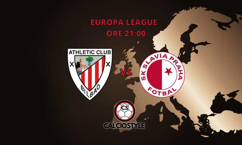 Athletic Bilbao-Slavia Praga, le probabili formazioni e dove vederla