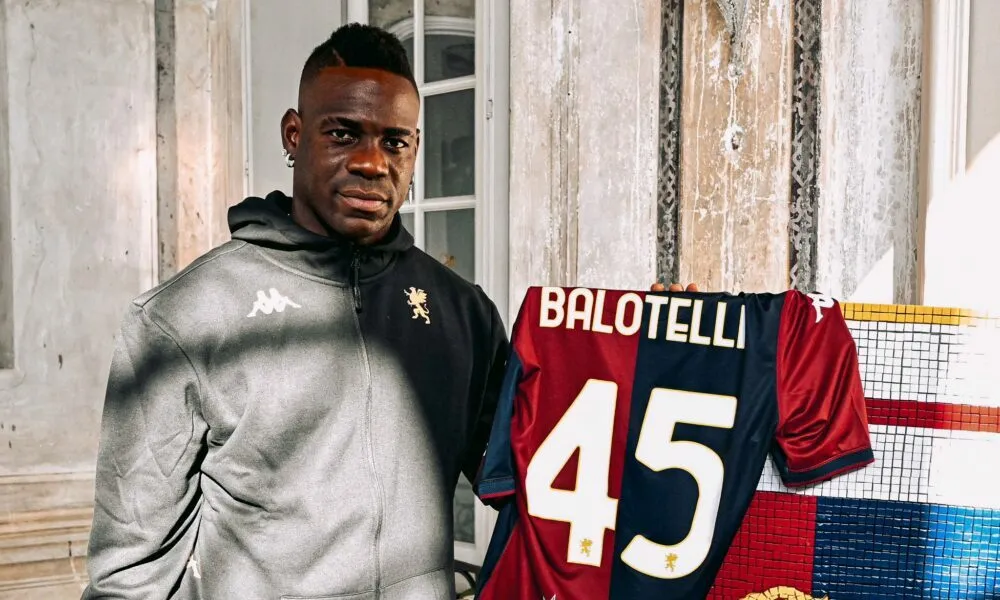 Genoa-Cagliari, Balotelli