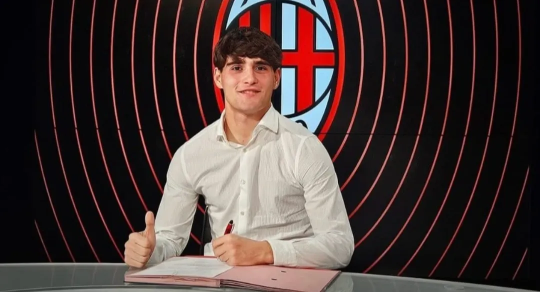 Milan Primavera, primo contratto da professionista per Mattia Malaspina
