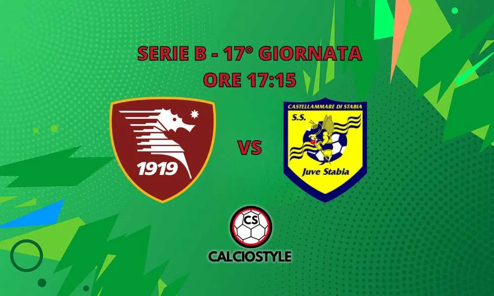 Salernitana-Juve Stabia, probabili formazioni e dove vederla
