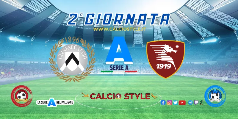 Udinese-Salernitana, probabili formazioni e dove vederla