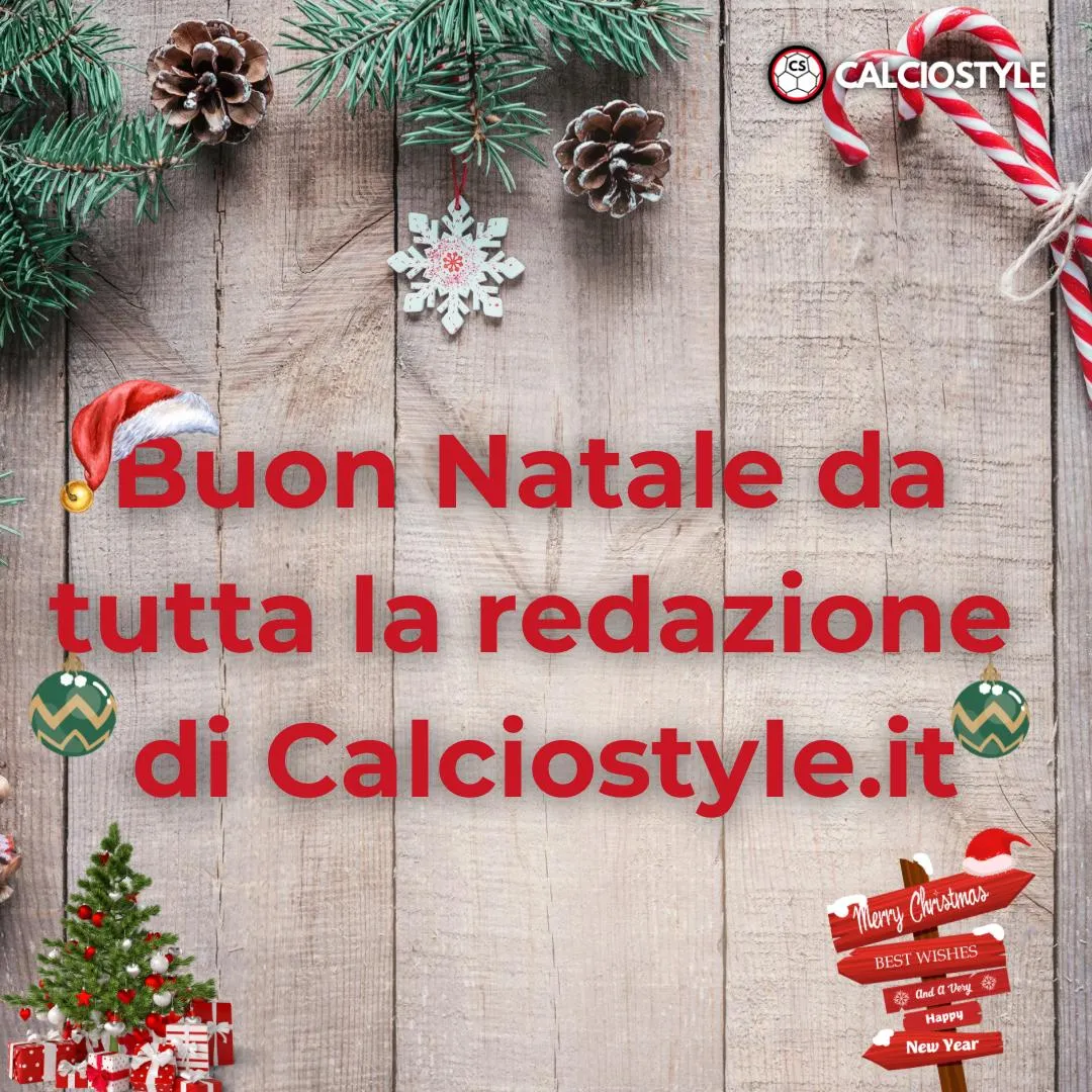 Buon Natale da tutta le redazione di Calciostyle.it