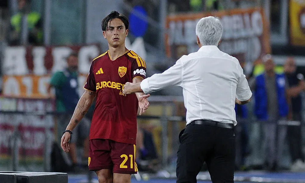 Per Dybala un inizio al top: mai così tanti minuti in campo con la Roma