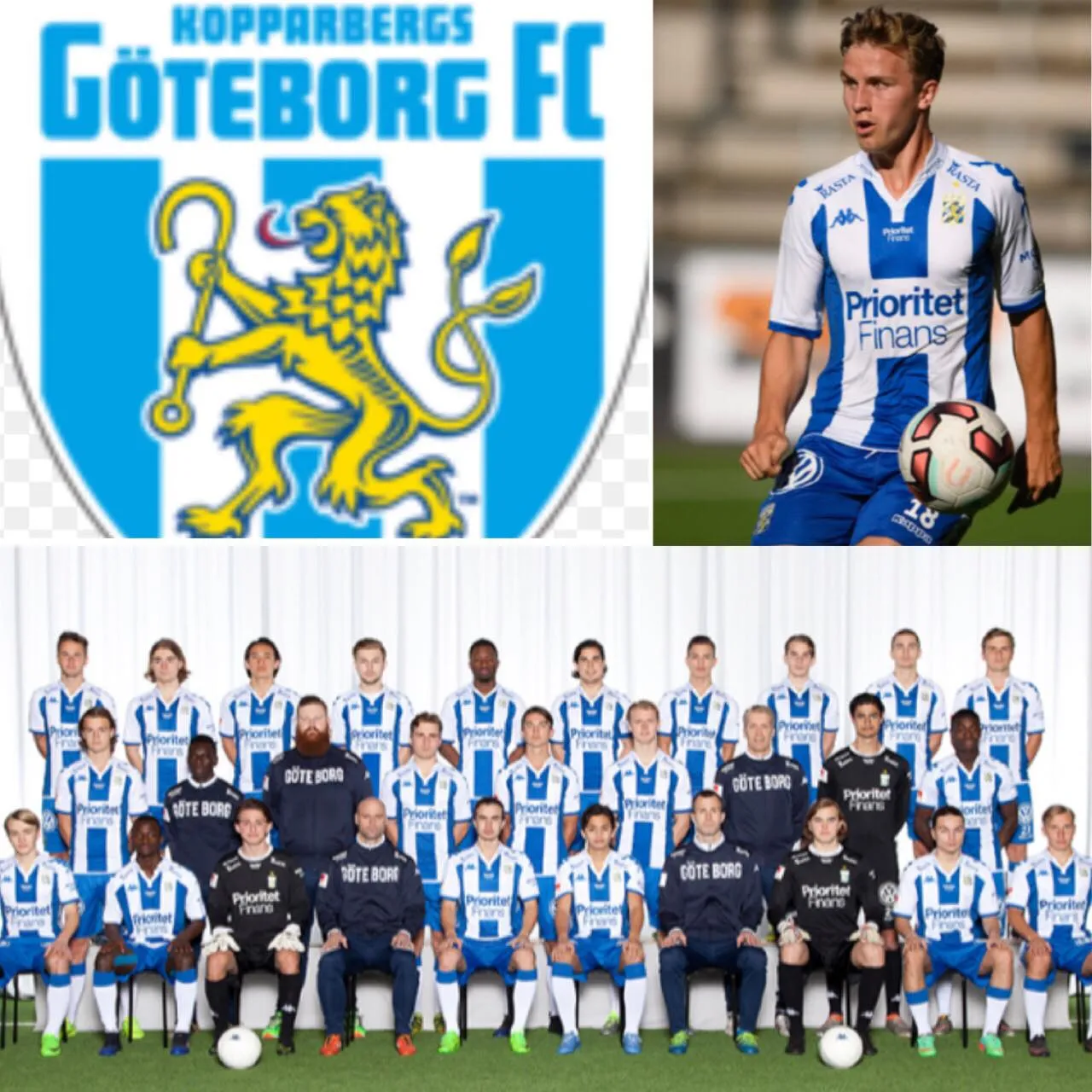 Ermal Pipiqi in prova al Fc Göteborg.